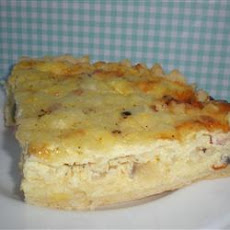 Ham and Wild Rice Quiche