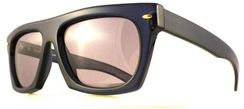Schwarze Vintage-Brillen