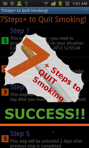 7Steps+ to Quit Smoking