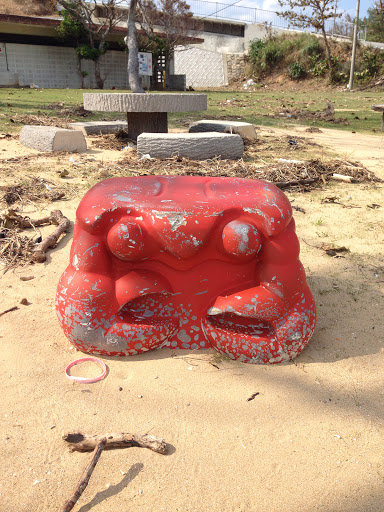 Red Crabby Stone