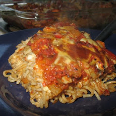 Vegetable Spaghetti Bake
