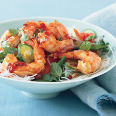 Asian Noodle Salad with Shrimp