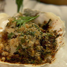 Oysters with an Herbed Crust