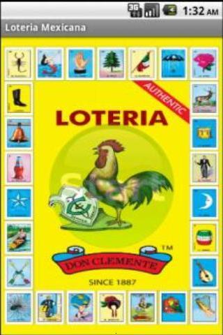 Android application Mexican Loteria Classic screenshort