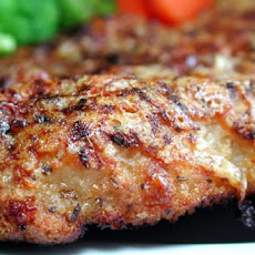 Crispy Parmesan Breaded Chicken for One