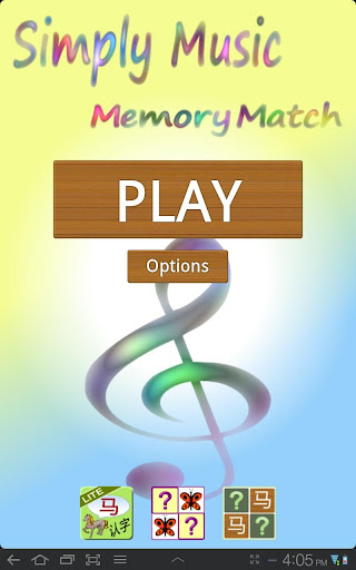 Simply Music Memory Match