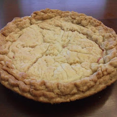 French Rhubarb Pie