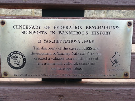 Wanneroo Centennial Plaque - Yanchep National Park