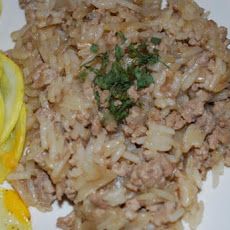 Stove Top Rice Oriental Ground Beef