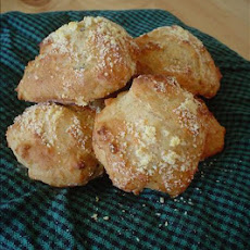 Basil Parmesan Biscuits