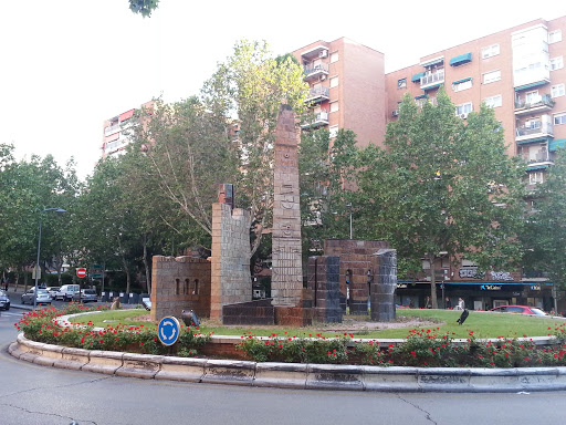 Alcorcon  Rotonda Calle Cisneros