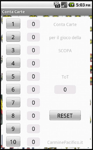 Scopa Conta Carte