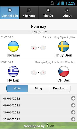 免費下載運動APP|Lịch Euro 2012 app開箱文|APP開箱王
