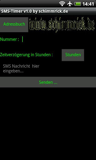 SMS Timer