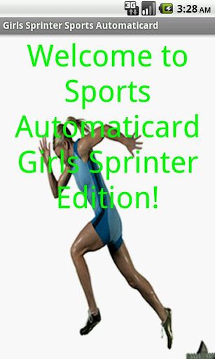 Girls Sprint Card Creator Paid