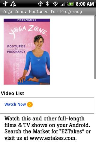Yoga Zone: Postures Pregnancy