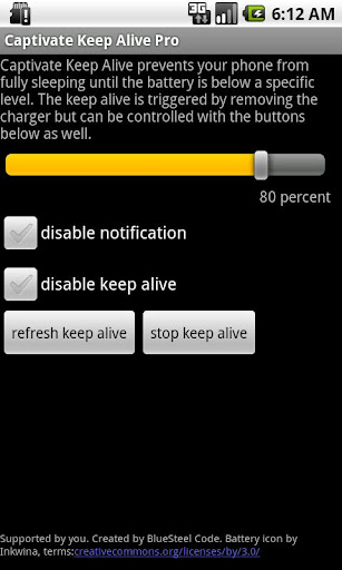 Captivate Keep Alive Pro