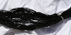 alpaca yarn, black