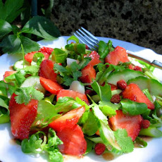 Strawberry and Greens Salad