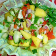 Mango Cucumber Salsa
