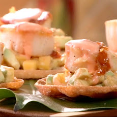 Scallops with Mango and Avocado