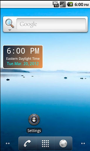 Time Widget