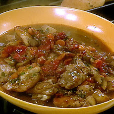 Chicken with Red Wine and Tarragon