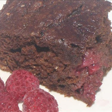 Low-Fat Raspberry Brownies for 1 or 2