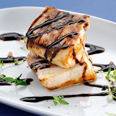 Grilled Swordfish With Fresh Thyme And Bertolli Italian Glaze With Balsamic Vinegar Of Modena