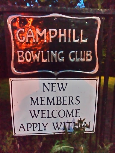 Entrance to Camphill Bowling Club