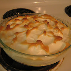 Warm Banana Pudding Light