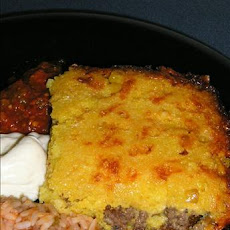 Beefy Jalapeno Corn Bake