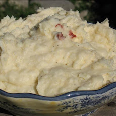 Garlic, White Cheddar and Chipotle Mashed Potatoes