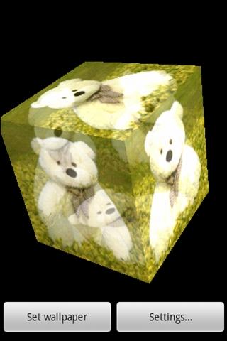 3D cute bear