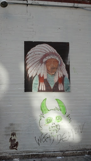Native American on Mott St.