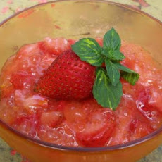 Strawberry Tapioca