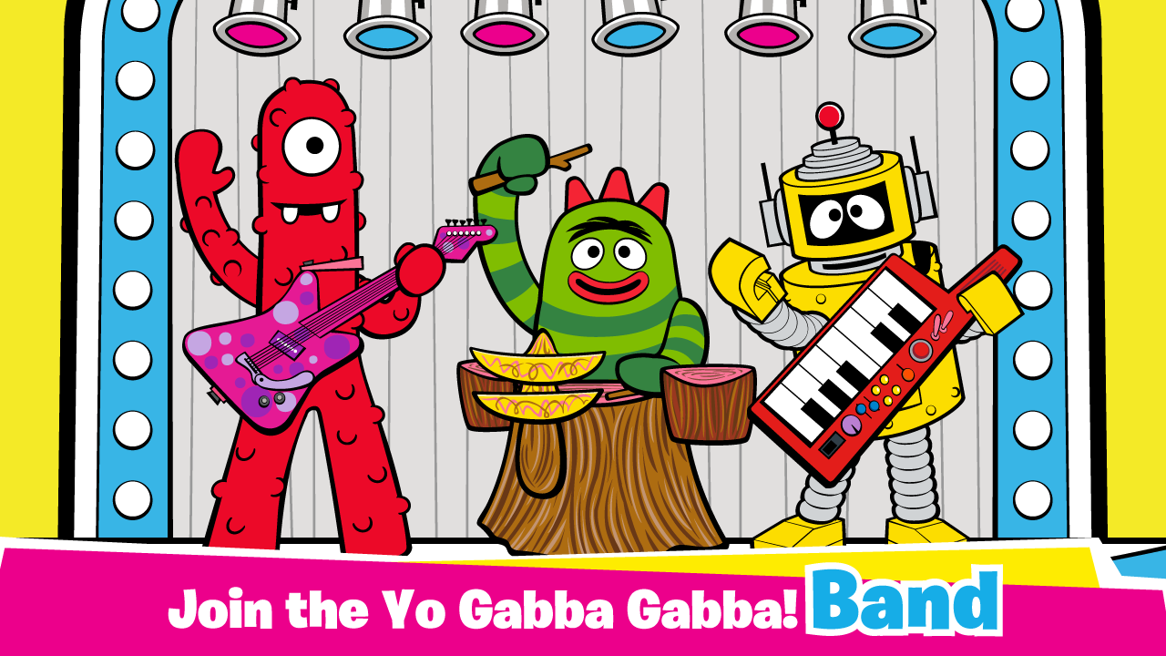 Android application Yo Gabba Gabba! Awesome Music! screenshort