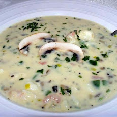 Crab and Mushroom Bisque
