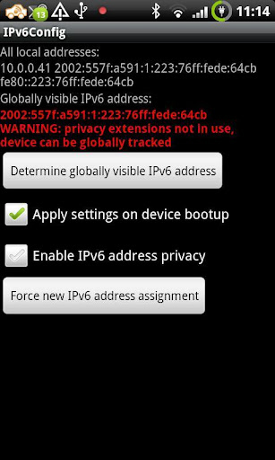 IPv6Config root required