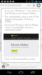 How to install Learn Windows Movie Maker patch 2.1 apk for bluestacks