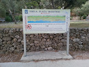 Entrance Sign Plaza Maestral