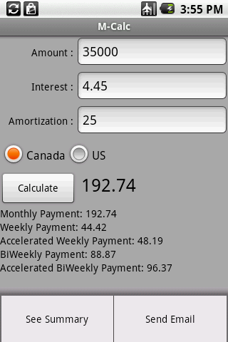 Mortgage Calculator - M-Calc