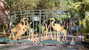 Bronze Bird Gate Art