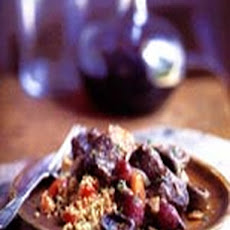 Boeuf Bourguignon with Mushroom Couscous