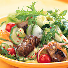 Summer Steak Salad with Ginger-Lime Dressing