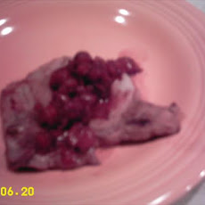 Grilled Cherry Pork Chops