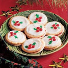Holly Berry Cookies