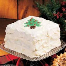 White Christmas Cake