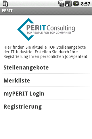 PERIT Job App