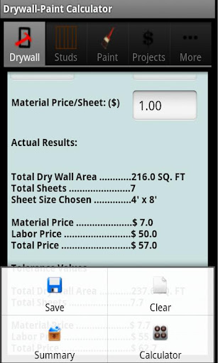 Drywall Calculators
